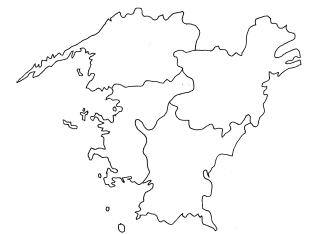 西南四国MAP